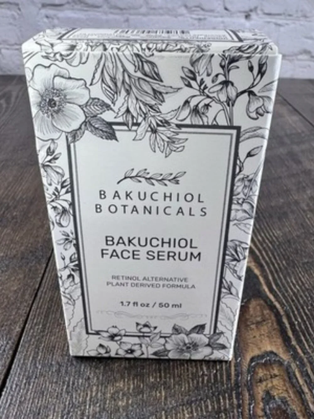 Bakuchiol Botanicals Facial Serum - Natures Plant-Based Retinol Face Anti Aging